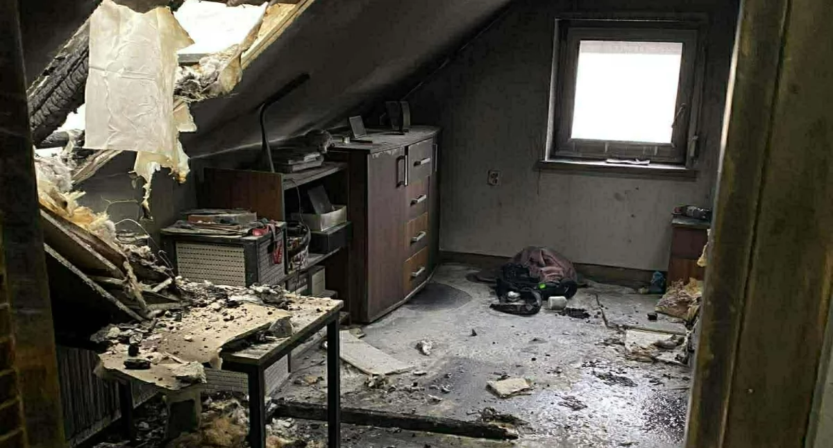 Pomoc społeczna, Jedna odebrała rodzinie wszystko potrzebna pilna pomoc - zdjęcie, fotografia