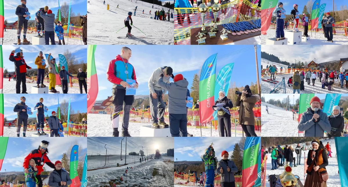 Sporty zimowe , Szusowanie puchar Zawoja zaprasza wielkie święto narciarstwa Babią Górą - zdjęcie, fotografia