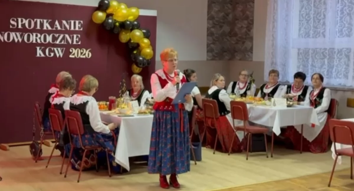 Folklor i Tradycje , Noworoczne spotkanie Kół Gospodyń Kukowie - zdjęcie, fotografia