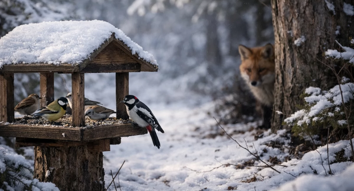 Nasze sprawy, Stołówka pułapka Dlaczego dokarmiamy dzikich zwierząt - zdjęcie, fotografia