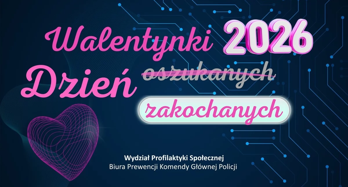 Kronika kryminalna, Walentynki ryzyka paść ofiarą oszustów święto zakochanych - zdjęcie, fotografia