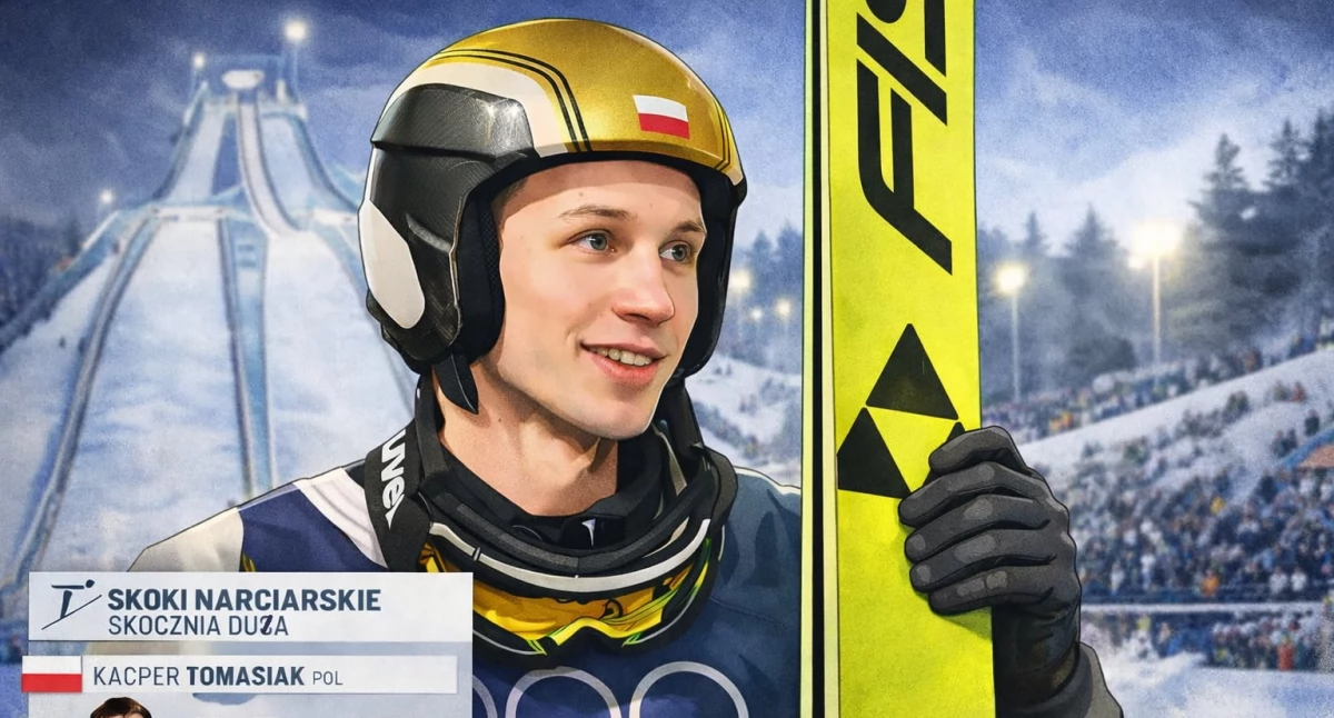 Sporty zimowe , Kacper Tomasiak drugim medalem olimpijskim - zdjęcie, fotografia