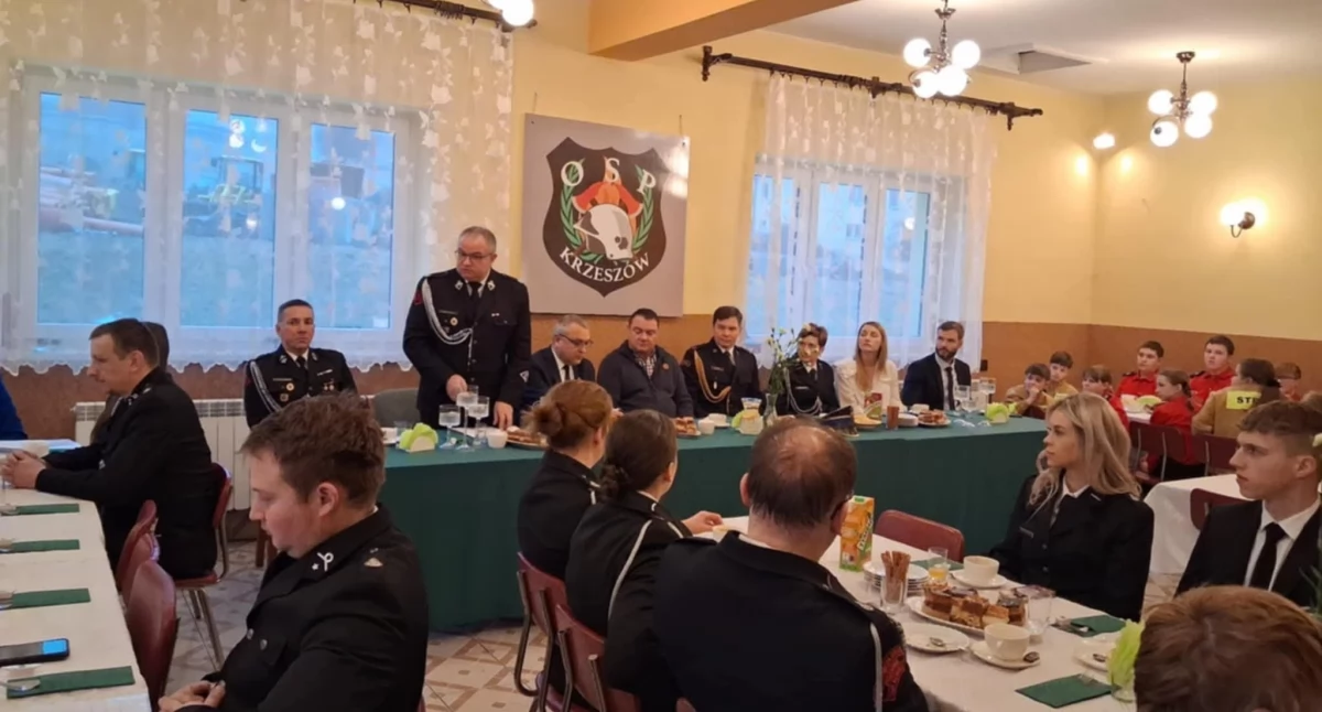 Z remizy, Podsumowanie Walnego Zebrania Krzeszów Wybrano skład Zarządu - zdjęcie, fotografia