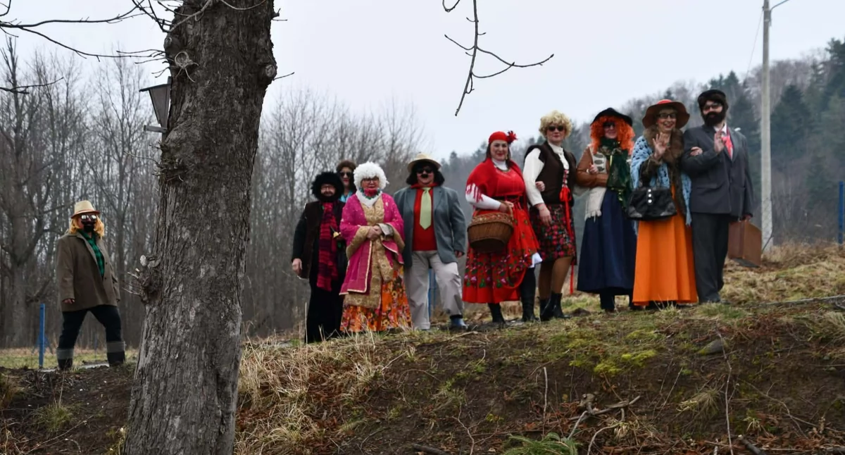 Folklor i Tradycje , Zapusty zapusty! Dawna tradycja wciąż żywa Toporzysku! - zdjęcie, fotografia