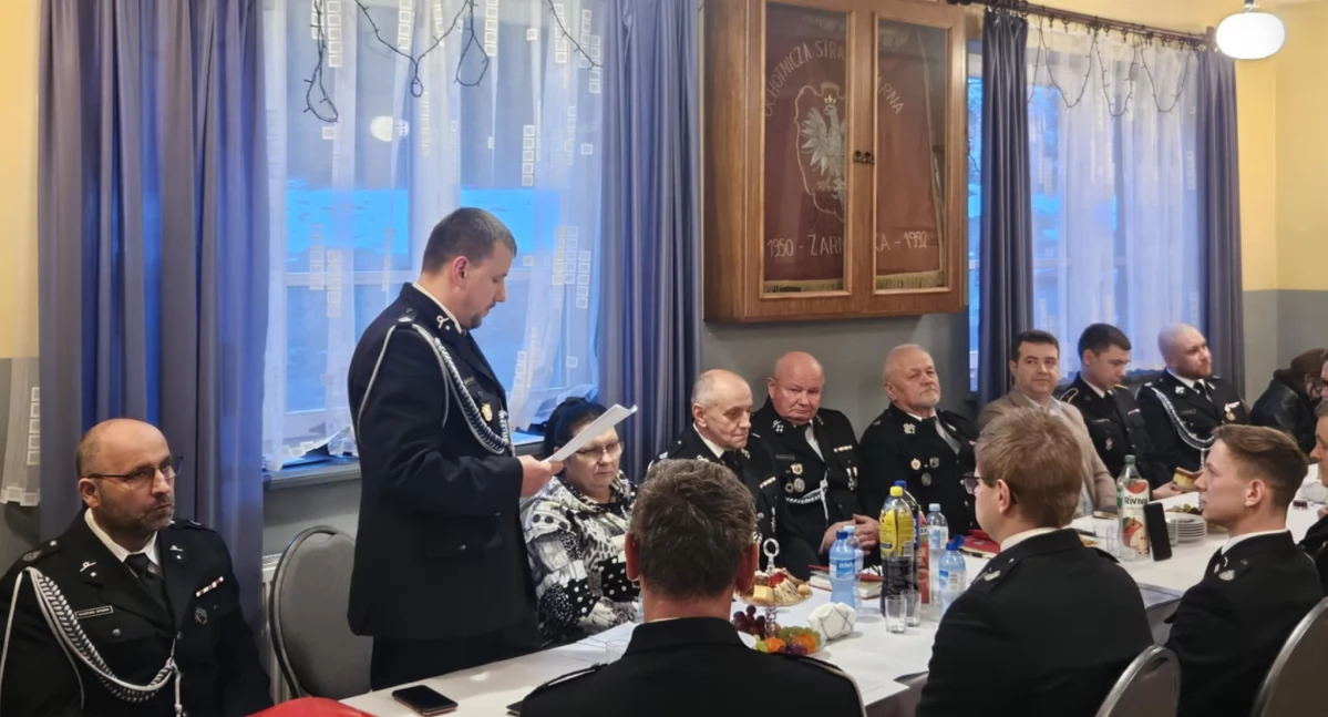 Z remizy, Żarnówka nowymi władzami Krzysztof Moćko nowym Prezesem - zdjęcie, fotografia