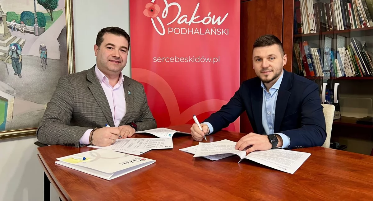 Zdjęcie pochodzi z profilu burmistrza Makowa Podhalańskiego Michała Surmiaka