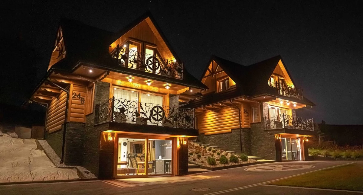 Materiał zewnętrzny, Domki Zakopane poczuj góralski klimat Willi - zdjęcie, fotografia
