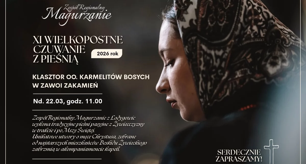 Religia, Wielkopostne Czuwanie Pieśnią Zawoi Zakamień - zdjęcie, fotografia