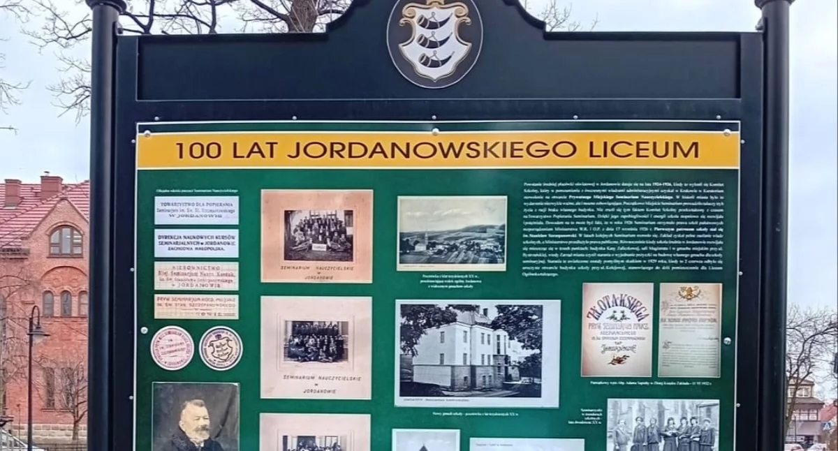 Historia, Historia zapisana fotografiach Jubileusz szkoły Szubertowskich Plantach Jordanowie - zdjęcie, fotografia