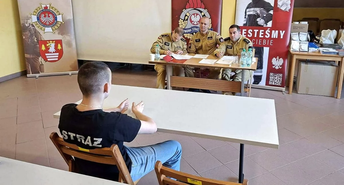 Ze szkolnej ławy, Młodzi eksperci pożarnictwa rywalizowali Suchej Beskidzkiej podczas WYNIKI - zdjęcie, fotografia