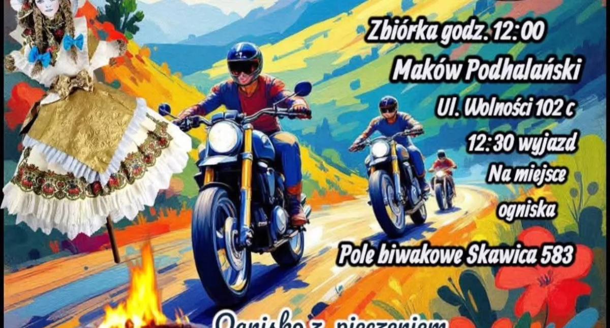 Rozrywka, silników ogień wielkie serca Diablak Zawoja organizuje charytatywne powitanie wiosny - zdjęcie, fotografia