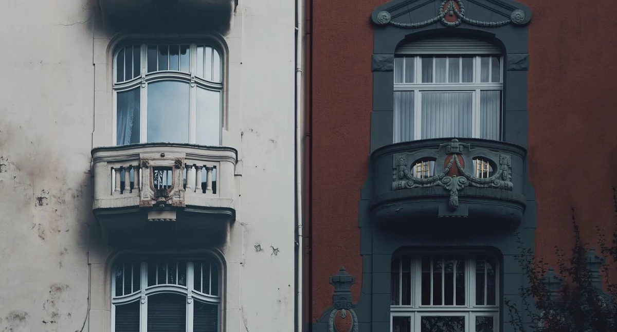 Materiał zewnętrzny, ułożyć płytki balkonie kroku - zdjęcie, fotografia