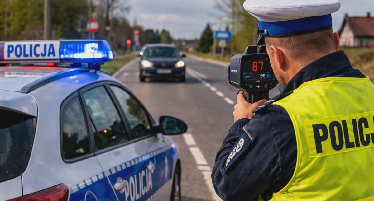 Komunikaty ostrzeżenia policji, Policyjna akcja „Kaskadowy Pomiar Prędkości” Kierowcy szczególnym nadzorem - zdjęcie, fotografia