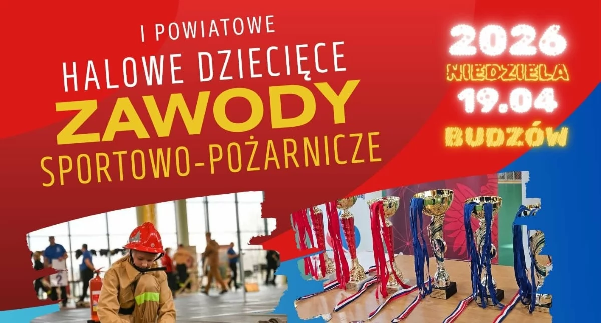 Z remizy, Strażacka przyszłość wystartuje powiatowych zawodach Budzowie - zdjęcie, fotografia