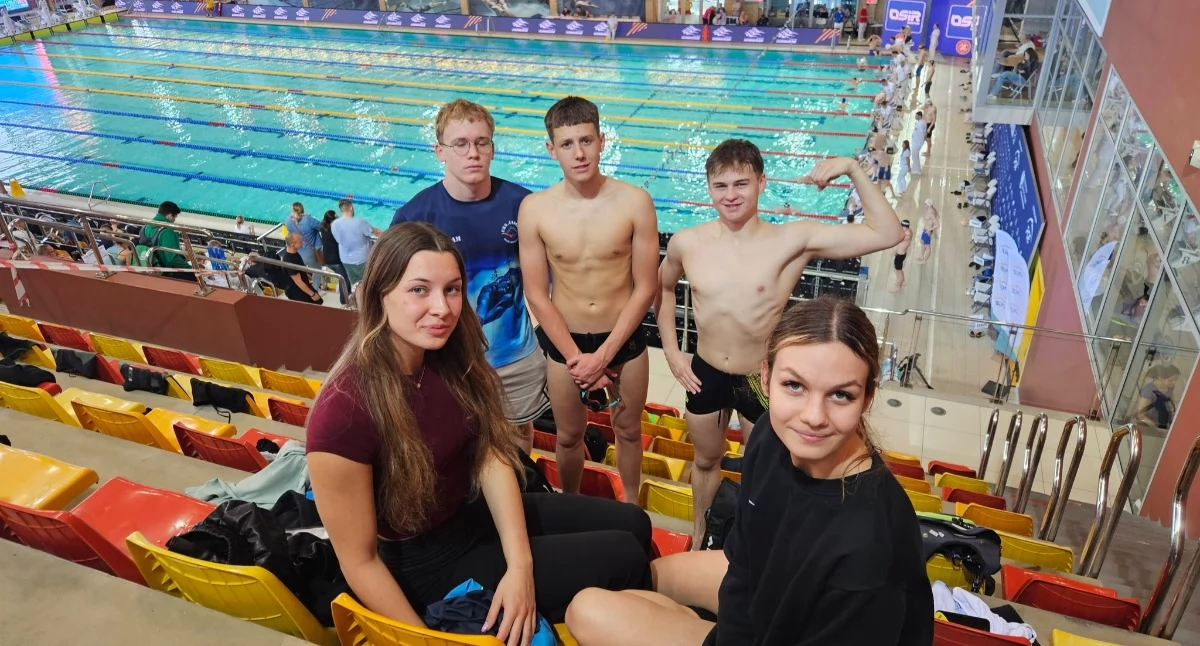 Pływanie, Wrona Wiktoria Gracjasz finałach mistrzostw Polski seniorów - zdjęcie, fotografia