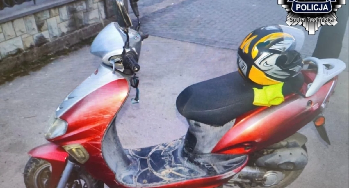 Kronika kryminalna, Recydywista motorowerze Miał promila sądowy zakaz Trafi kratki - zdjęcie, fotografia