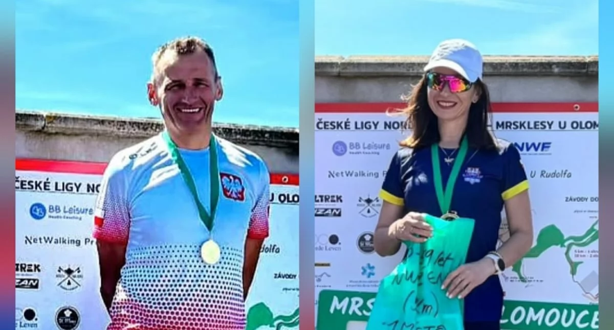 Osobowości sportu, Świetne starty Piotra Ordzowiałego Gabrieli Knapczyk Czechach - zdjęcie, fotografia