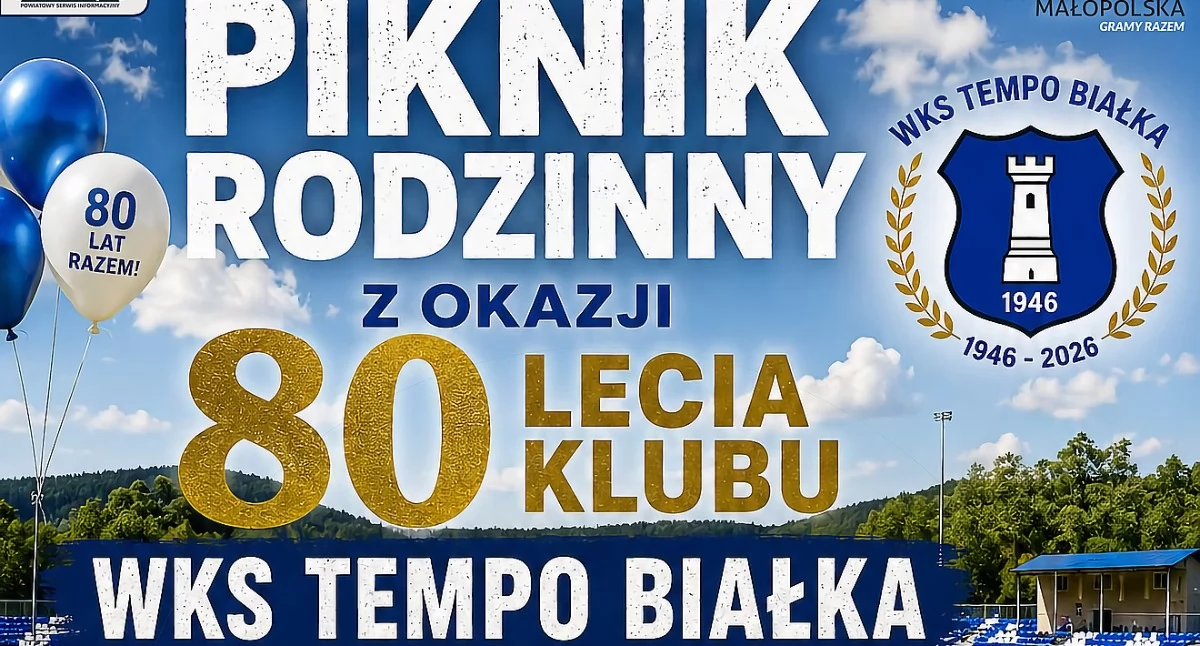 Piłka nożna, historii pasji tradycji czyli Tempo Białka zaprasza jubileusz - zdjęcie, fotografia