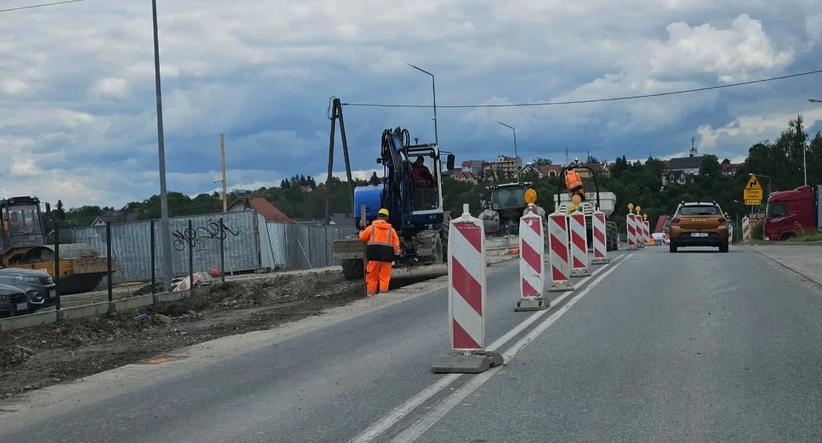 Drogi i Transport, Uwaga kierowcy! Zmiany Jordanowie Ruszają prace drogowe - zdjęcie, fotografia