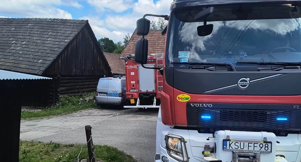 Z remizy, Ratownicza akcja Zembrzycach Strażacy zawsze gotowi pomocy - zdjęcie, fotografia