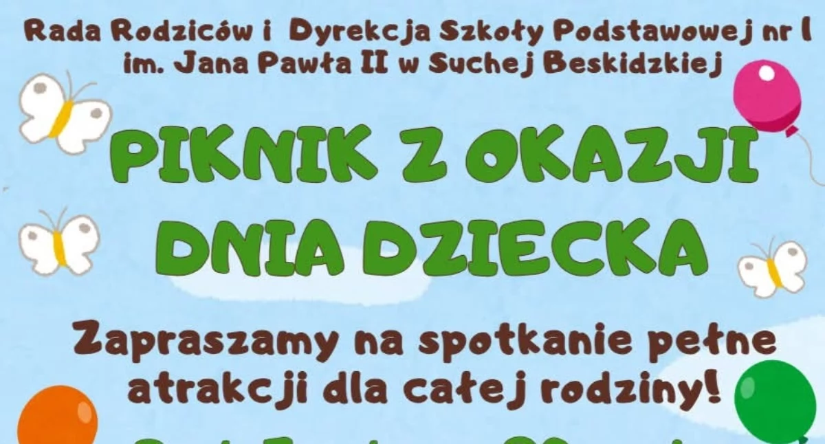 Rozrywka, Piknik rodzinny Suchej Beskidzkiej Znamy program - zdjęcie, fotografia