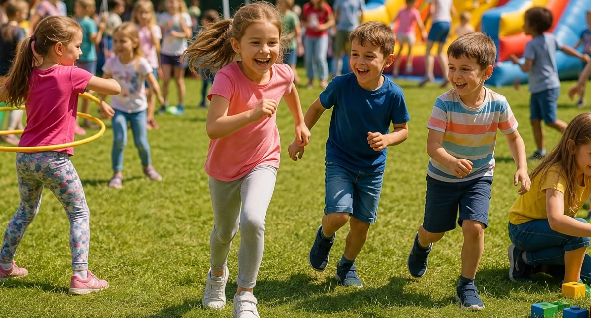 Rozrywka, Piknik Rodzinny Stryszawie Szkoła zaprasza mieszkańców wspólną zabawę - zdjęcie, fotografia
