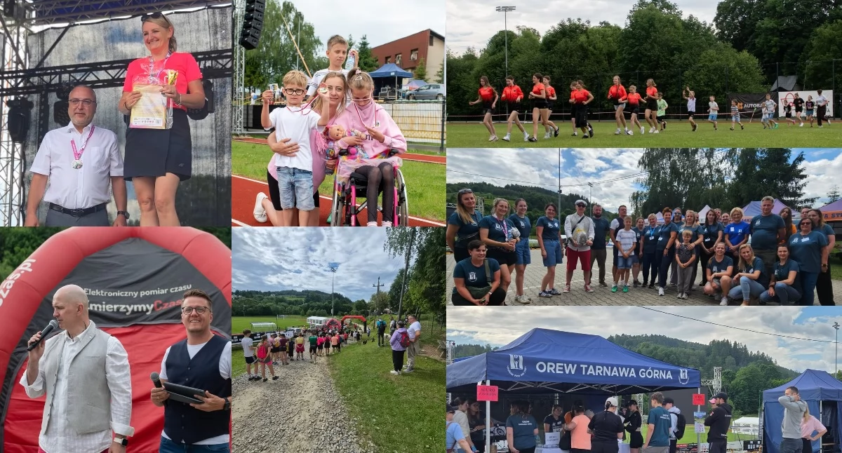 Biegi, Emocje trasie Stryszawie Charytatywna walka „Na Gronik” rozstrzygnięta! - zdjęcie, fotografia