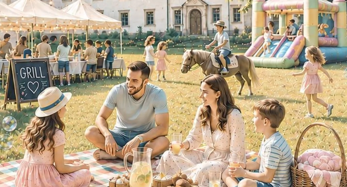Rozrywka, Piknik Rodzinny Zamku Suskim - zdjęcie, fotografia