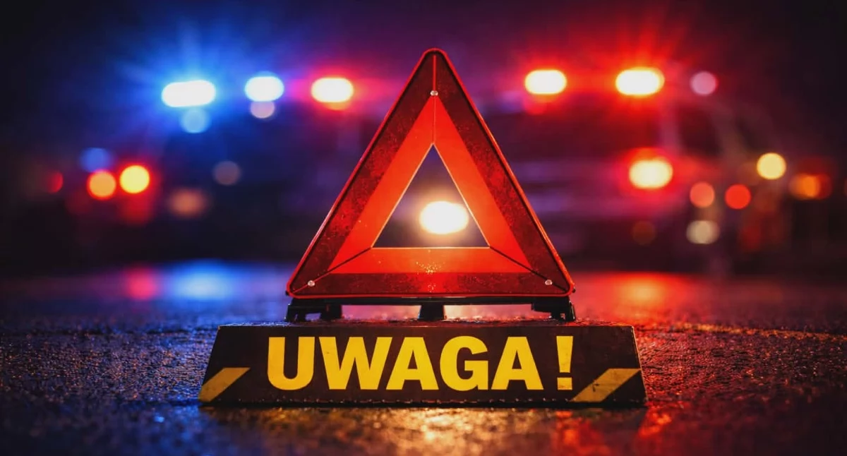 Wypadki drogowe, Zdarzenie drogowe udziałem kobiety Kojszówce Trwają utrudnienia ruchu [AKTUALIZACJA] - zdjęcie, fotografia