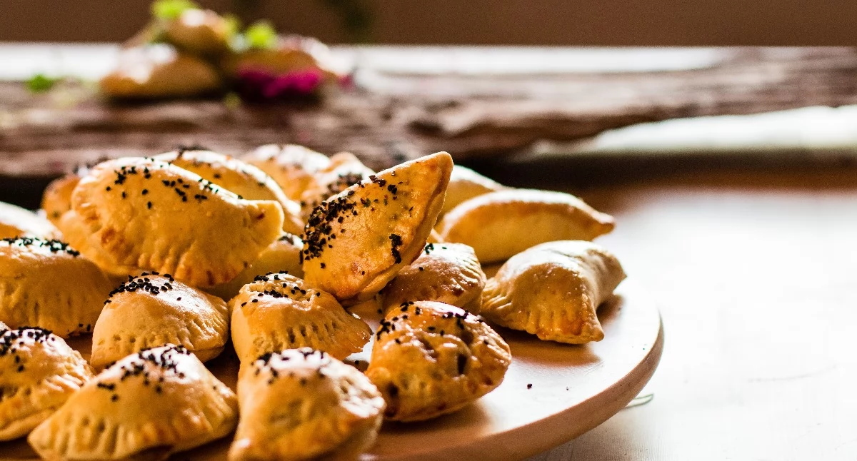 Materiał zewnętrzny, wybrać pierogarnię online - zdjęcie, fotografia