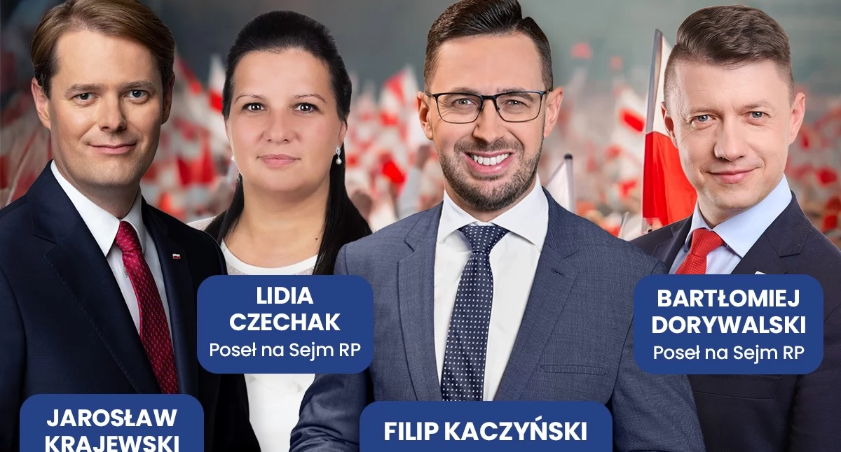 Polityka, Czwórka posłów zaprasza Wadowic - zdjęcie, fotografia