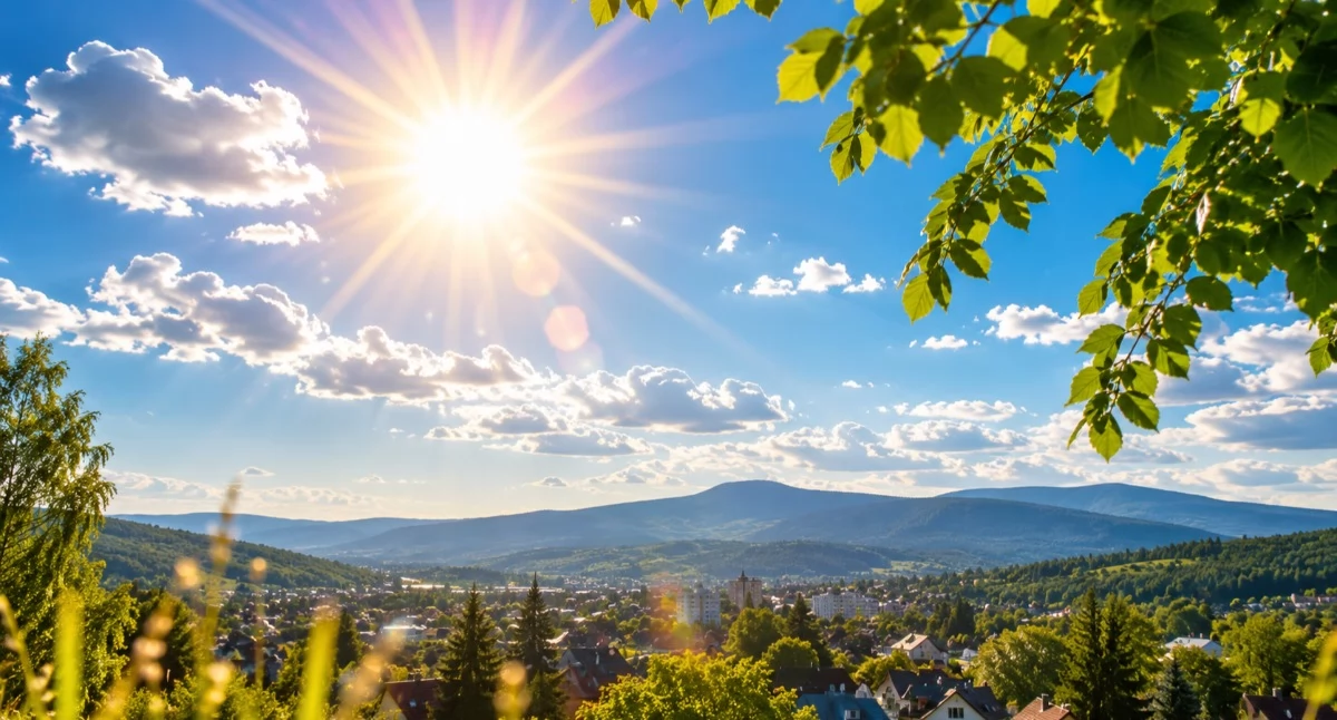 Pogodynka, Ostrzeżenie meteorologiczne powiatu suskiego - zdjęcie, fotografia