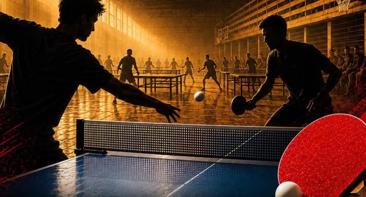 Tenis, Makowski Turniej Tenisa Stołowego czerwca - zdjęcie, fotografia