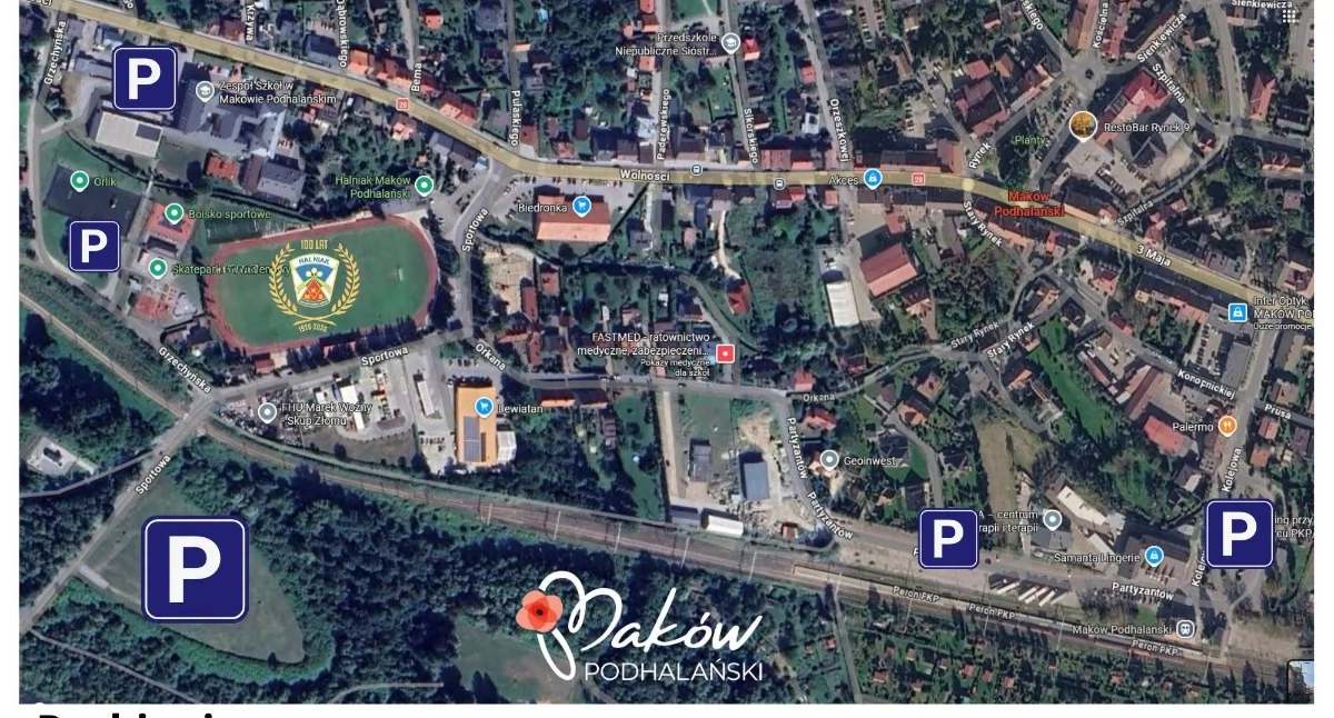 Piłka nożna, Jedziesz Makowa Ściąga zmotoryzowanych - zdjęcie, fotografia
