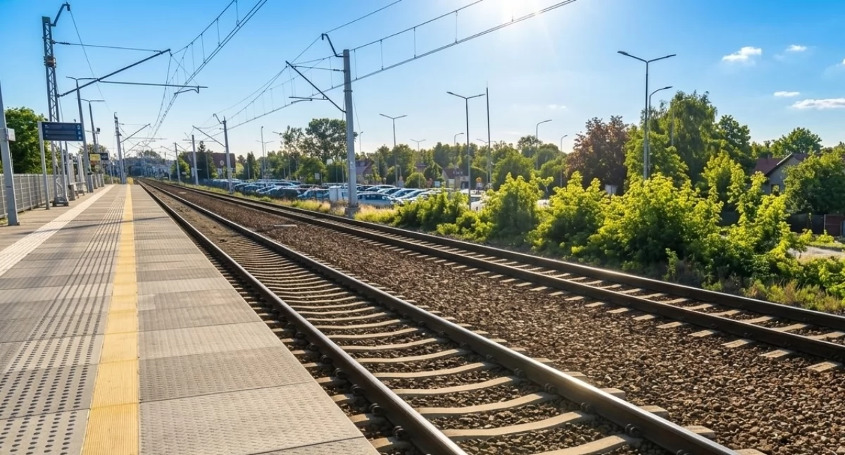 Drogi i Transport, kolejowy ofiarą upałów Deformacja torów odcinku Radziszów Leńcze - zdjęcie, fotografia