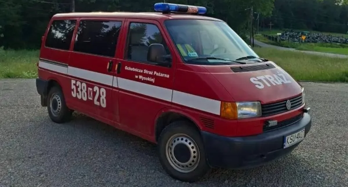 Z remizy, Wysoka sprzedaje Volkswagena Samochód służył miejscowym strażakom - zdjęcie, fotografia