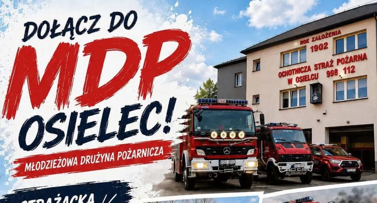 Z remizy, Rusza nabór Osielec Strażacka pasja zaczyna tutaj! - zdjęcie, fotografia