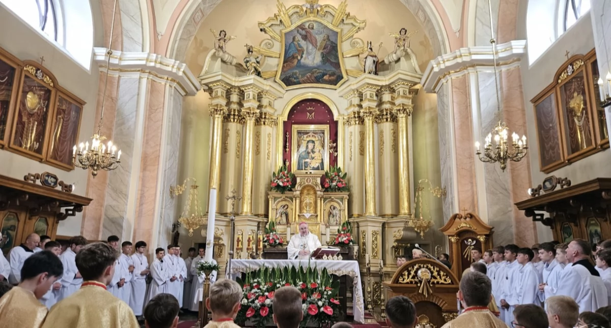 Religia, Sierpniowy odpust dawniej dziś Makowie Podhalańskim - zdjęcie, fotografia