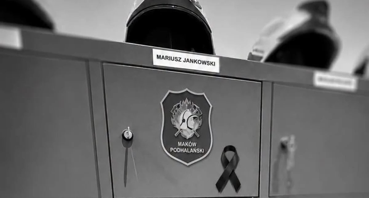 Odeszli od nas - wspomnienia , Ochotnicza Straż Pożarna Makowie Podhalańskim żegna druha Mariusza Jankowskiego - zdjęcie, fotografia