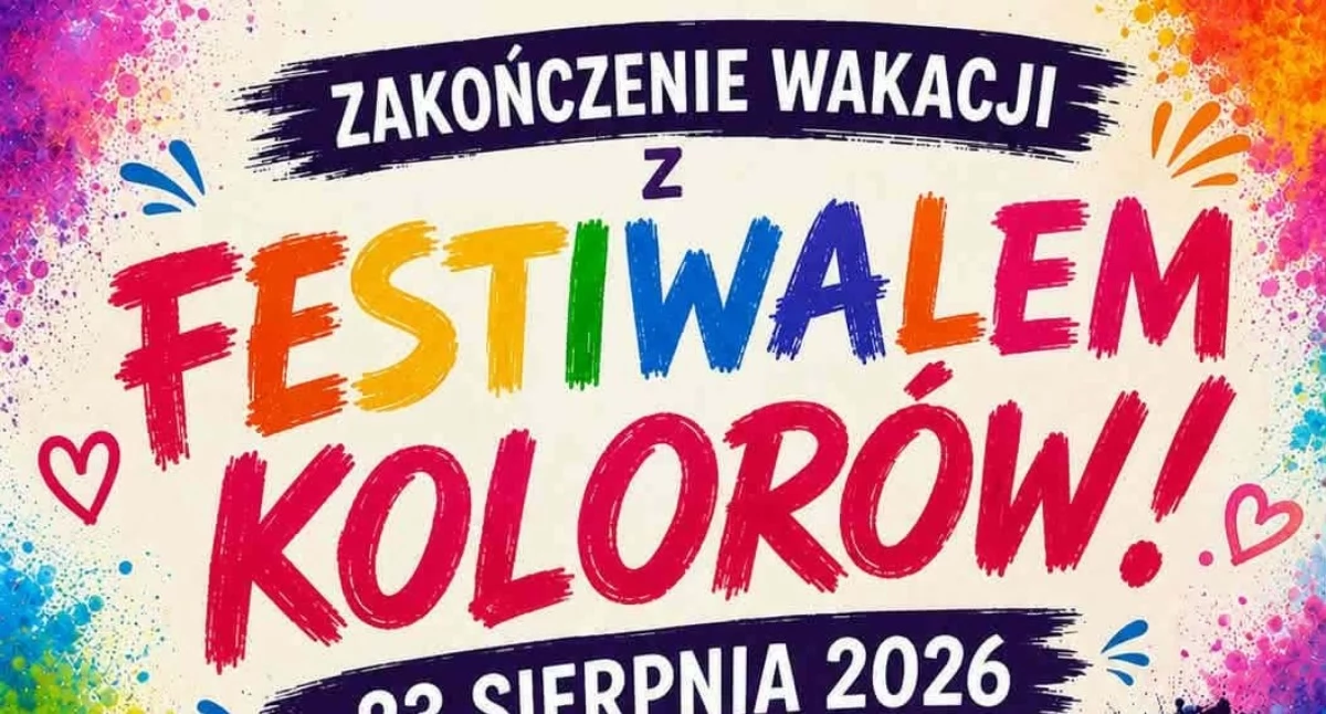 Rozrywka, Festiwal Kolorów zakończenie wakacji Sidzinie Szykuje kolorowa zabawa - zdjęcie, fotografia