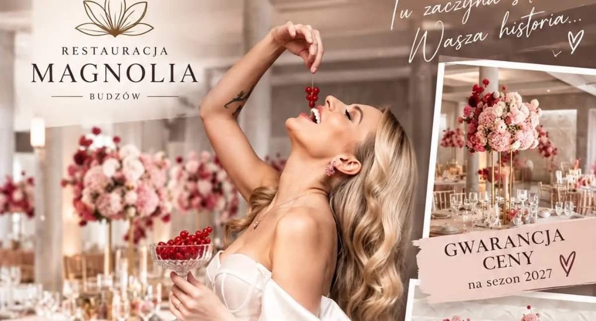 Rozrywka, Wesele Restauracja Magnolia Budzowie zaprasza narzeczonych - zdjęcie, fotografia