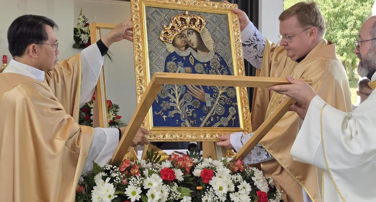 Religia, Kalwaryjski wizerunek Matki Bożej ukoronowany Chorwacji - zdjęcie, fotografia