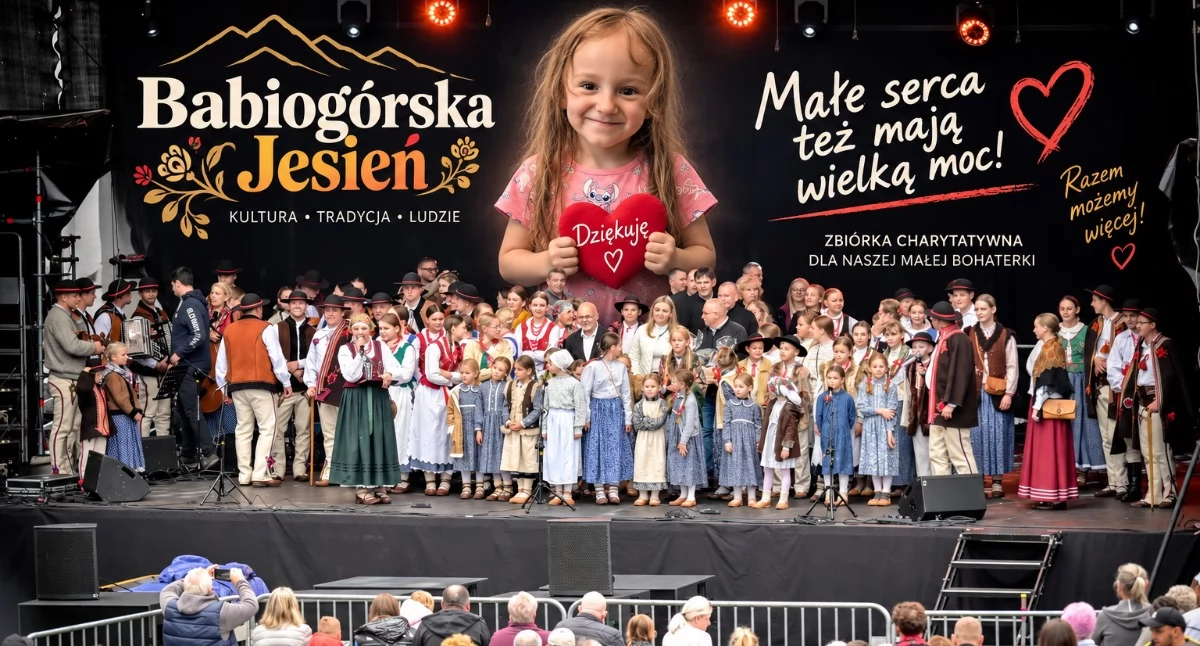 Pomoc społeczna, Pomoc chorej Madzi Skawicy Zbiórka podczas Babiogórskiej Jesieni - zdjęcie, fotografia