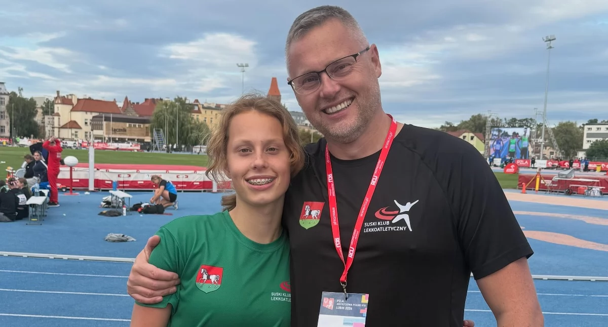 Lekkoatletyka, Rekord życiowy medal mistrzostw Polski Julii Balcer - zdjęcie, fotografia