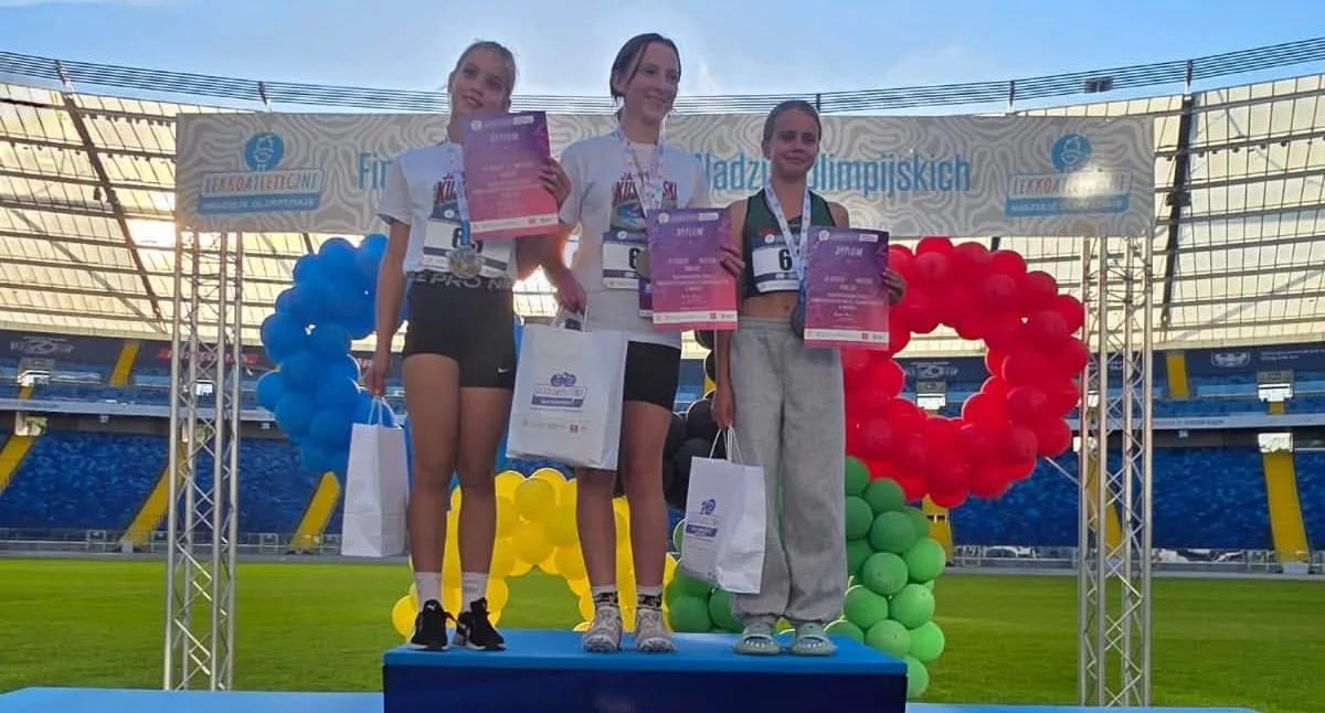 Lekkoatletyka, Młodzi lekkoatleci Sucha Beskidzka sukcesami ogólnopolskim finale - zdjęcie, fotografia