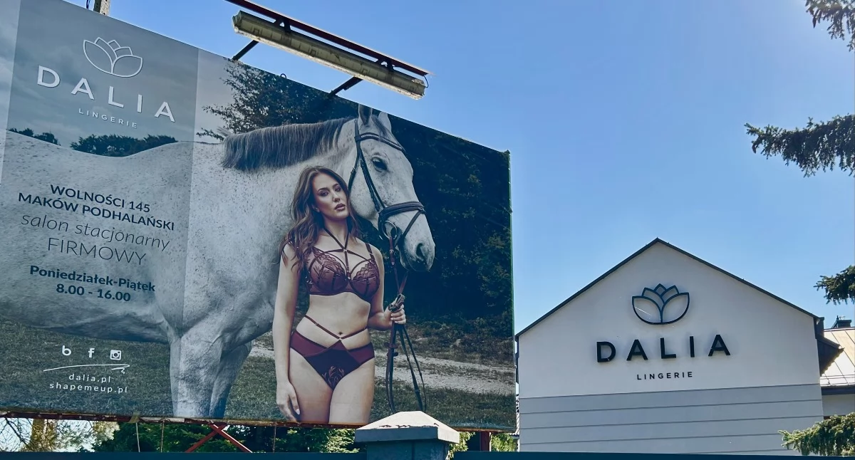 Materiał zewnętrzny, Dalia Lingerie Makowie Podhalańskim Bielizna tworzona lokalnie profesjonalny brafitting - zdjęcie, fotografia