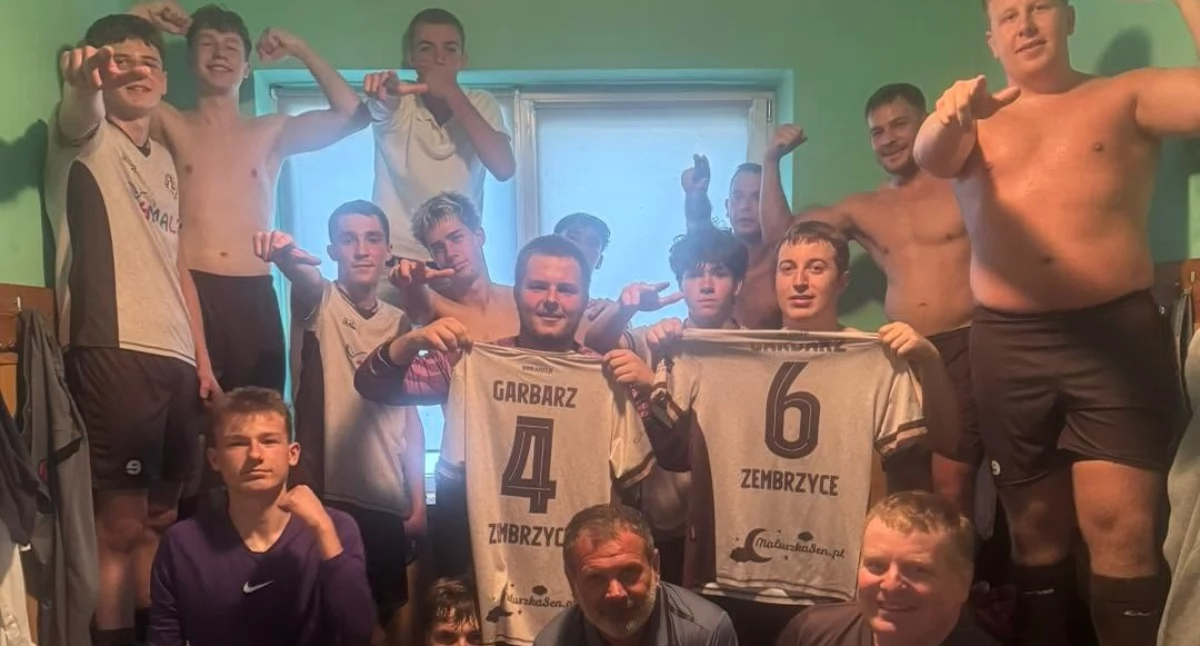 Piłka nożna, KLASA SUSKA Czyste konto Macieja Melzera wielkie strzelanie Lachowicach dziesięć Jałowiec dopełnia formalności - zdjęcie, fotografia