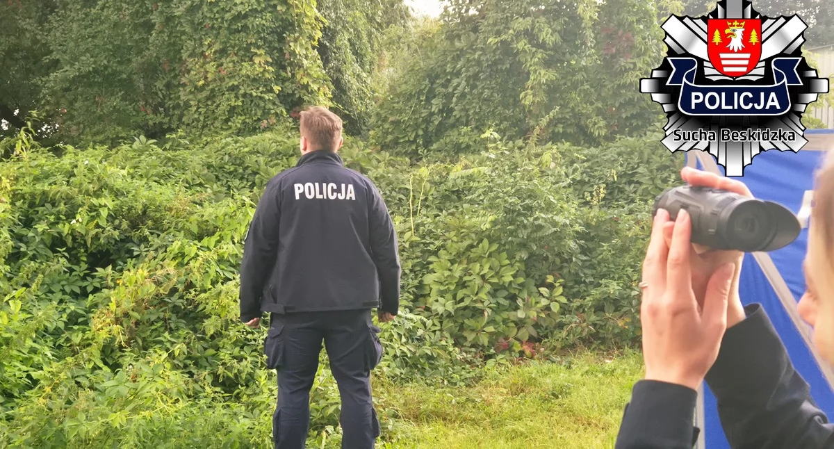 Komunikaty ostrzeżenia policji, Quady drony termowizja Zawoi ćwiczyli poszukiwania zaginionych - zdjęcie, fotografia