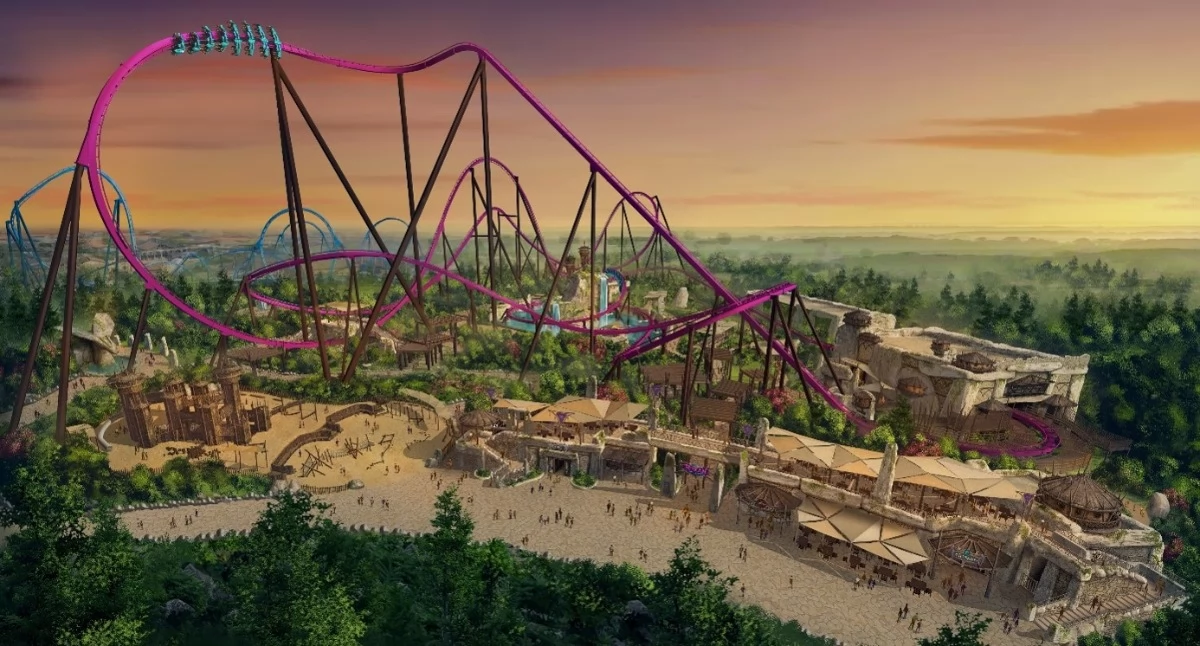 Rozrywka, Energylandia ogłasza rollercoaster Będzie najwyższym najdłuższym Coasterem Europie - zdjęcie, fotografia