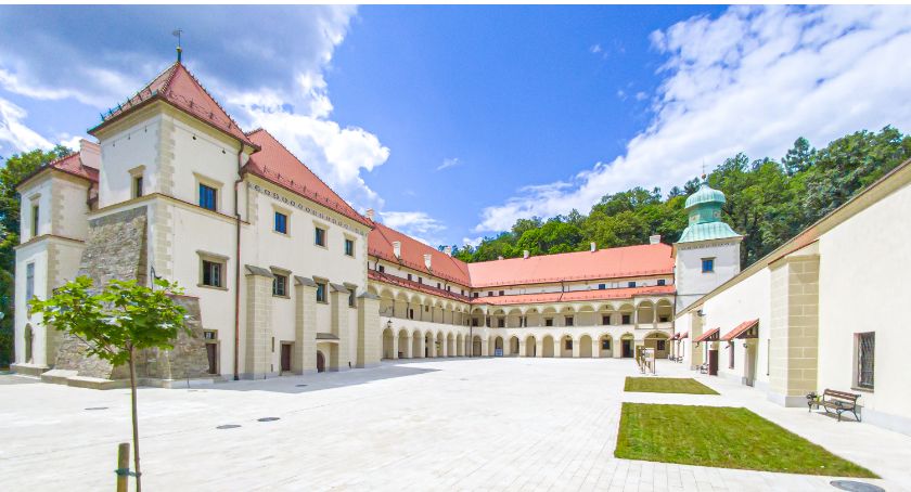 Zamek w Suchej Beskidzkiej miał być miejscem spotkania prezydentów Polski, Czech, Słowacji i Węgier. Fot. UM Sucha Beskidzka